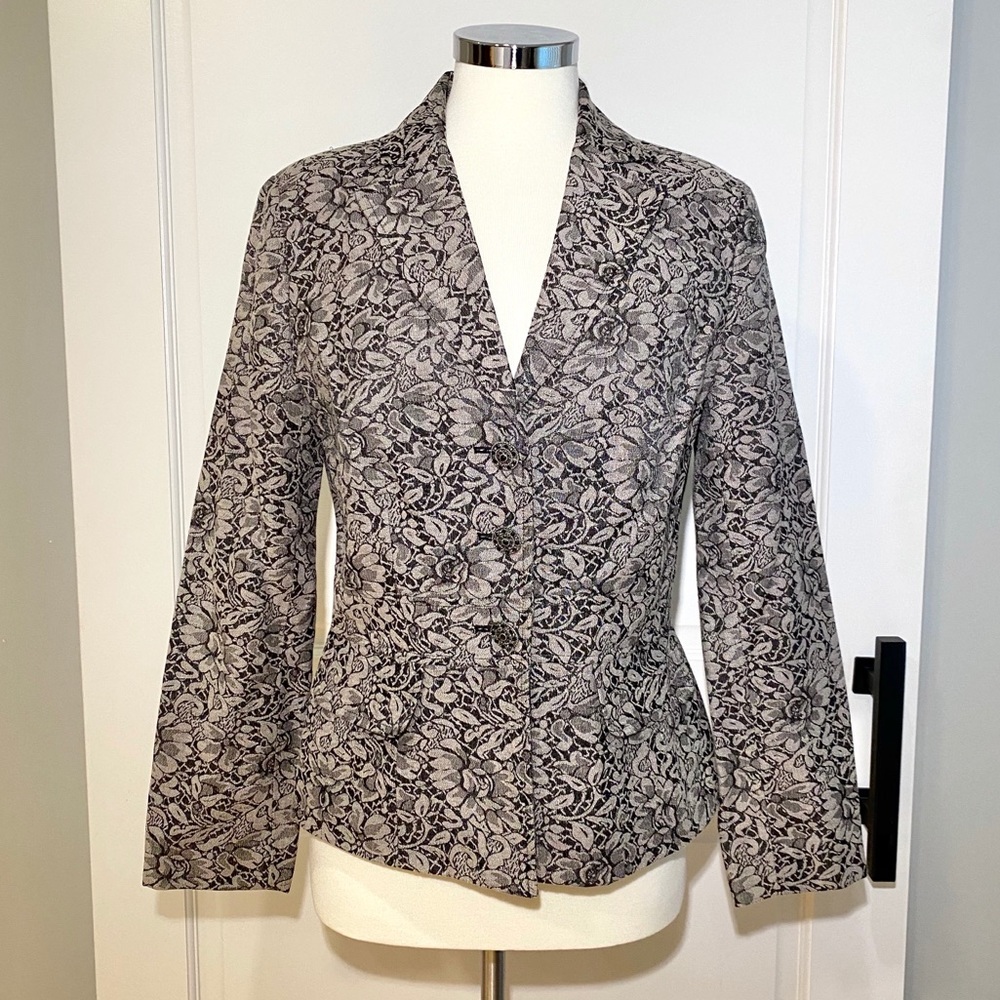Jared Ross Brocade Dress Blazer Size 10